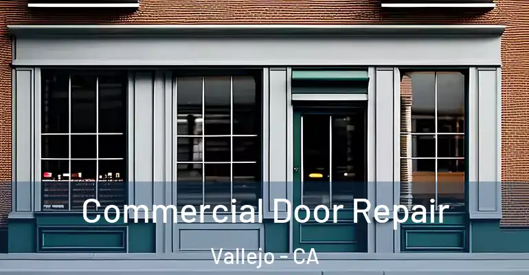 Commercial Door Repair Vallejo - CA