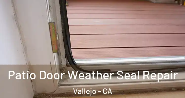 Patio Door Weather Seal Repair Vallejo - CA