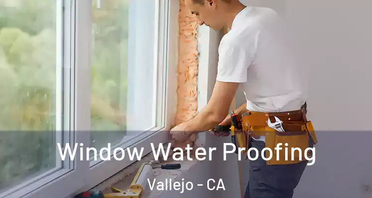 Window Water Proofing Vallejo - CA